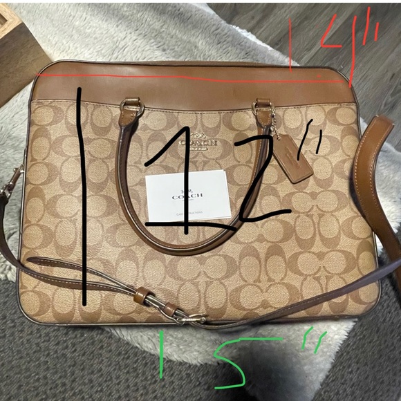 Coach laptop bag - Picture 7 of 7